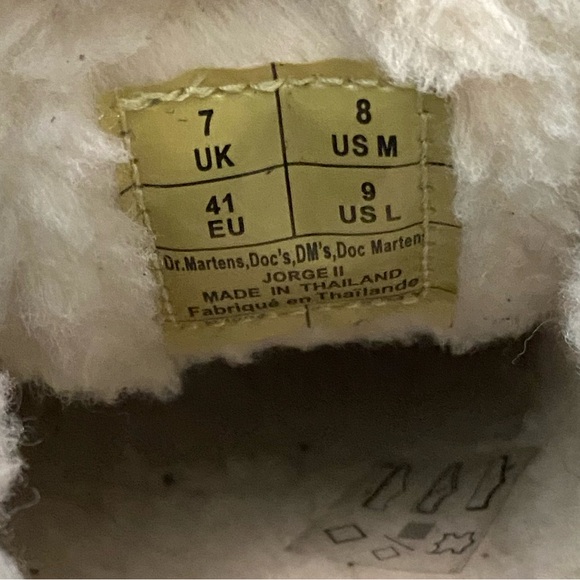 Doc Martens Jorge II Slingback Mule Fur Lined (no longer sold on website!) - Picture 2 of 5